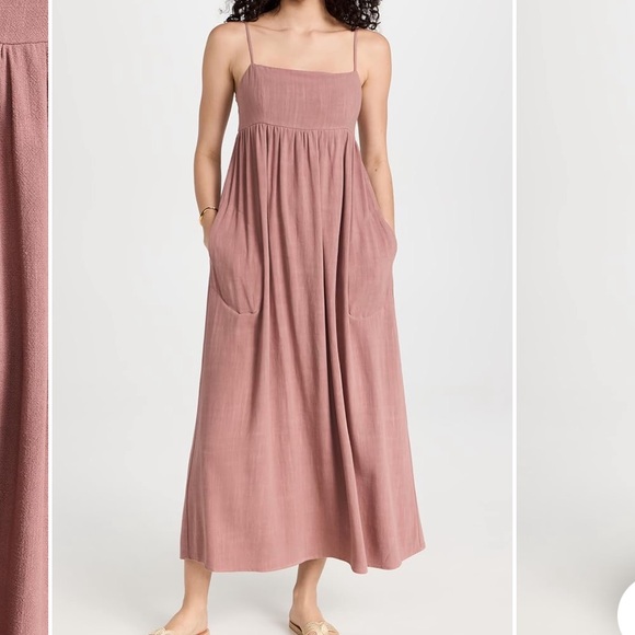 Rachel Pally | Dresses | Nwot Rachel Pally Linen Ruby Dress Dusty Rose |  Poshmark